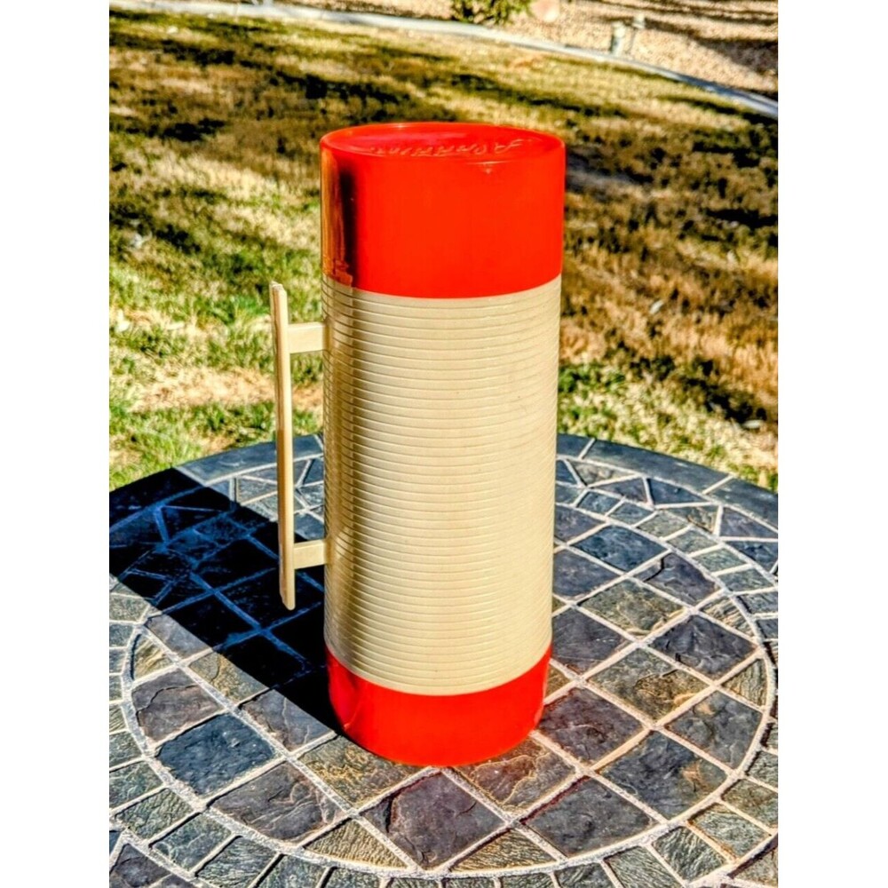 Vintage Aladdin's Hy-Lo Insulated Thermos Bottle USA Made CUP No. 240 EUC